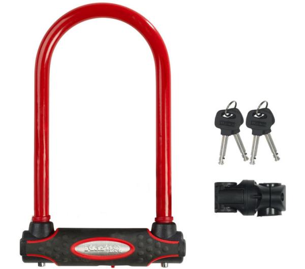 Master Lock Bügelschloss 8195 Rot 13 mm x 210 mm x 110 mm Schlüssel