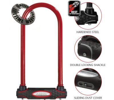 Master Lock Bügelschloss 8195LW Rot 13 mm x 280 mm x 110 mm Schlüssel Produktbild 1