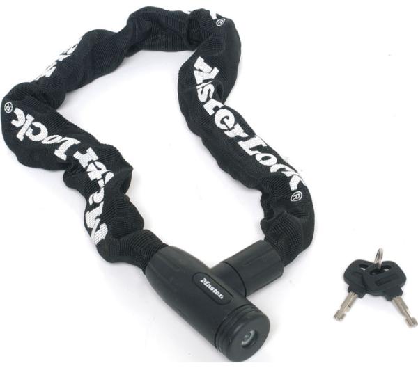 Master Lock Kettenschloss 8391 Schwarz 8 mm x 900 mm Schlüssel