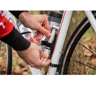 Zéfal Miniluftpumpe Road Micro Silber Produktbild 1