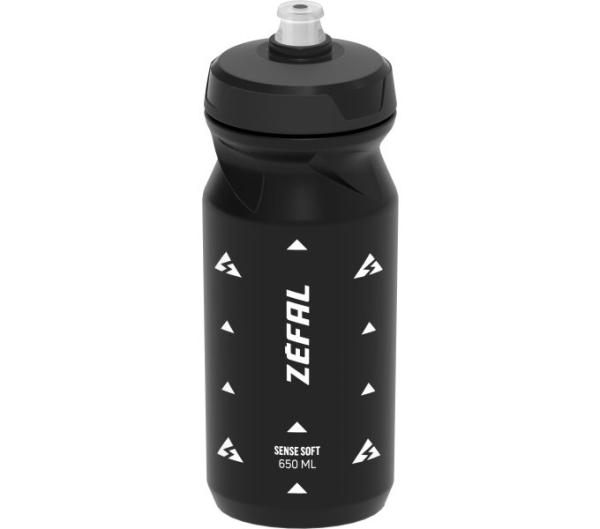 Zéfal Trinkflasche Sense Soft Schwarz 650 ml