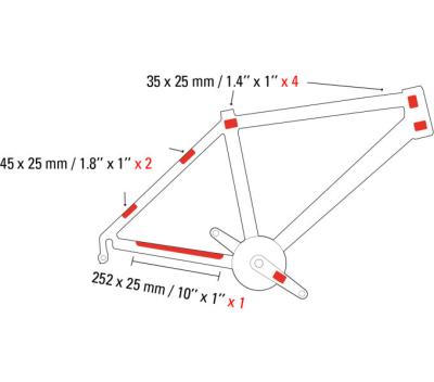 Zéfal Rahmenschutzfolie Skin Armor Set S Produktbild 3