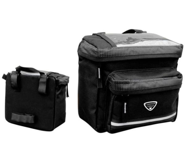 Longus Lenkertasche Bar Schwarz