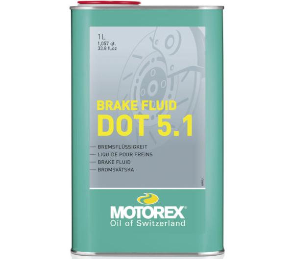 MOTOREX MOTOREX Bremsflüssigkeit BRAKE FLUID DOT 5.1 1x 1 Liter Flasche