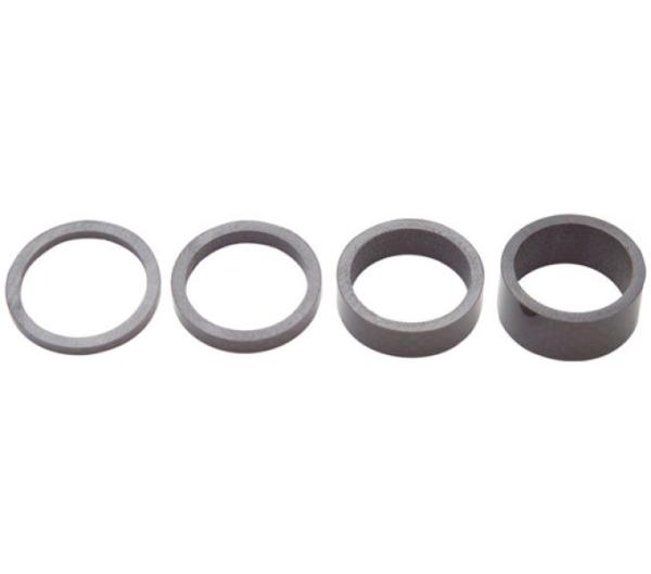 PRO Spacer Set UD Carbon 1 1/4" 3,5,10,15 mm