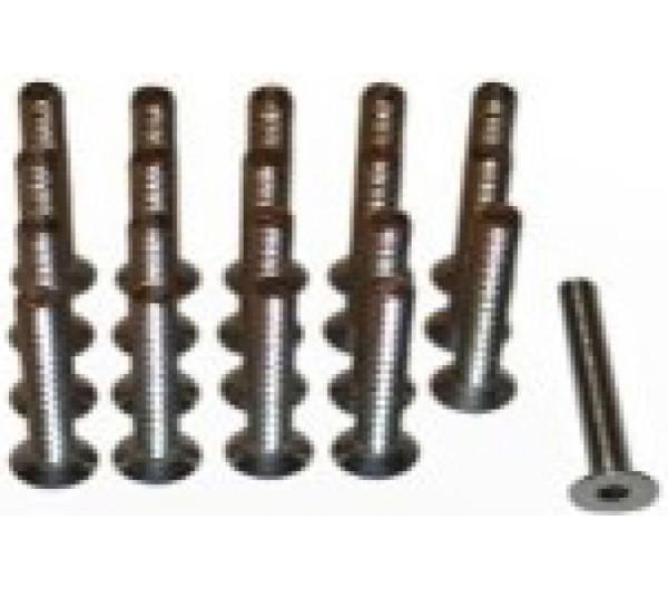 PRO Spacer-Schrauben Missile Evo 20 Stück. Edelstahl M6 x 50 mm