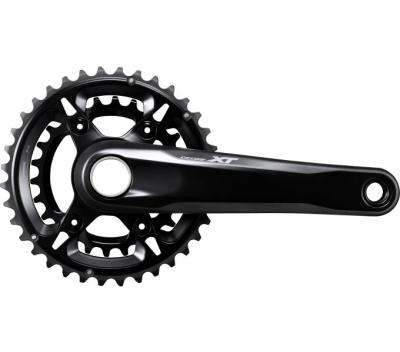 SHIMANO Kurbelgarnitur DEORE XT FC-M8100-2 12-fach 180 mm 36-26 Zähne Produktbild 1