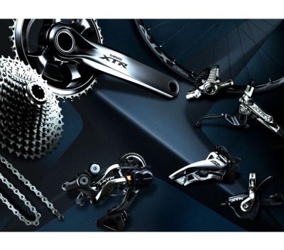 SHIMANO Kurbelgarnitur XTR FC-M9020-3 11-fach 170 mm 40-30-22 Zähne Produktbild 1