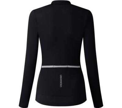 SHIMANO W'S KAEDE Thermal Long Sleeve Jersey S BLACK Produktbild 1