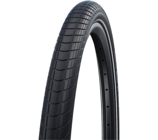 Schwalbe SCHWALBE DRAHTREIFEN BIG APPLE   60-559 Schwarz/Reflex