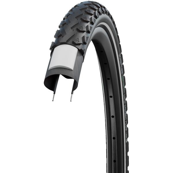 Schwalbe DRAHTREIFEN LAND CRUISER PLUS ActGreen Compound PunctureGuard 55-622 Schwarz/Ref