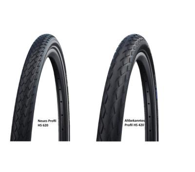 Schwalbe MARATHON ECO Performance Line GreenGuard 47-305 Schwarz/Reflex Produktbild 1