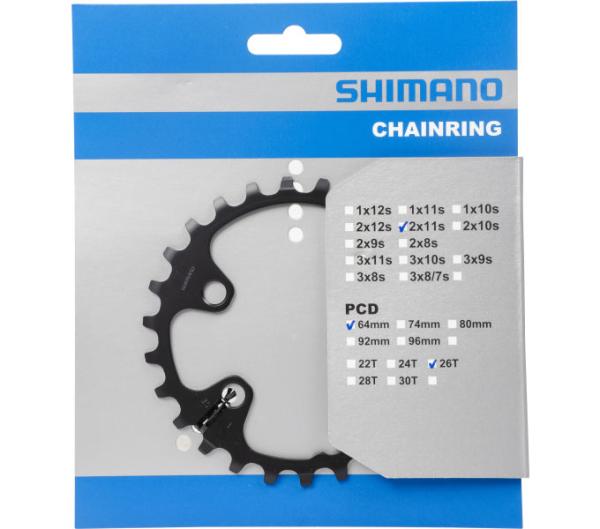 SHIMANO Kettenblatt DEORE FC-M5100 26 Zähne