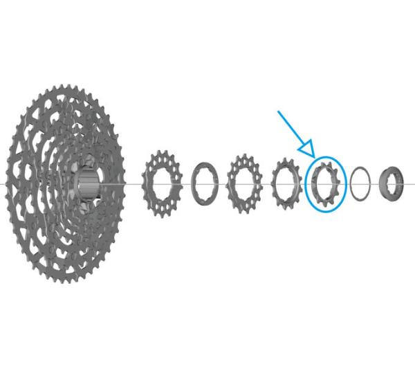 SHIMANO Ritzel für CS-LG700 11 Zähne