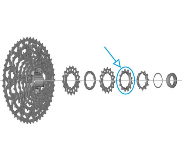 SHIMANO Ritzel für CS-LG700 13 Zähne