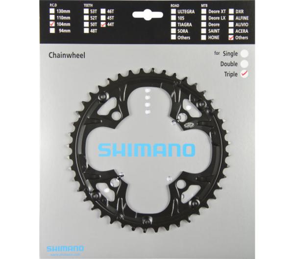 SHIMANO Kettenblatt DEORE FC-M480 44 Zähne für KSR