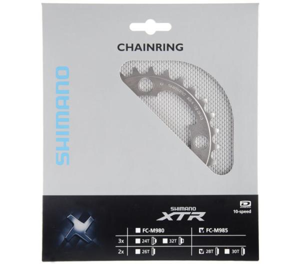 SHIMANO Kettenblatt XTR FC-M985 28 Zähne