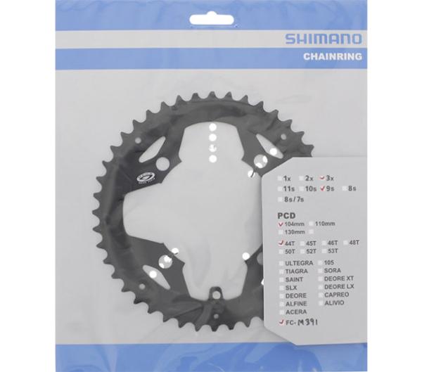 SHIMANO Kettenblatt ACERA FC-M391 44 Zähne
