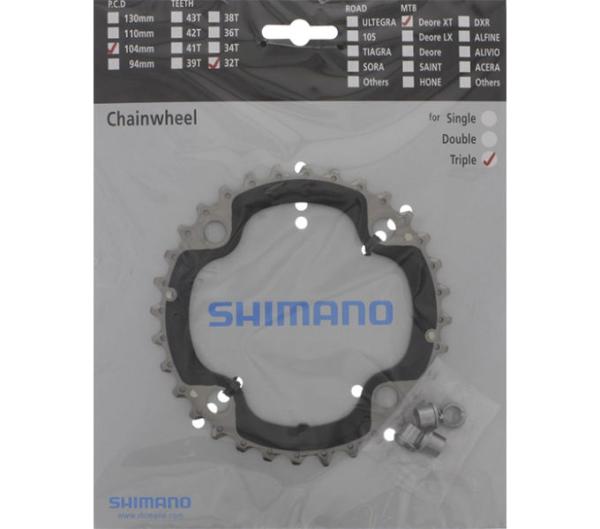SHIMANO Kettenblatt FC-T551 32 Zähne (AE) inkl. Schrauben
