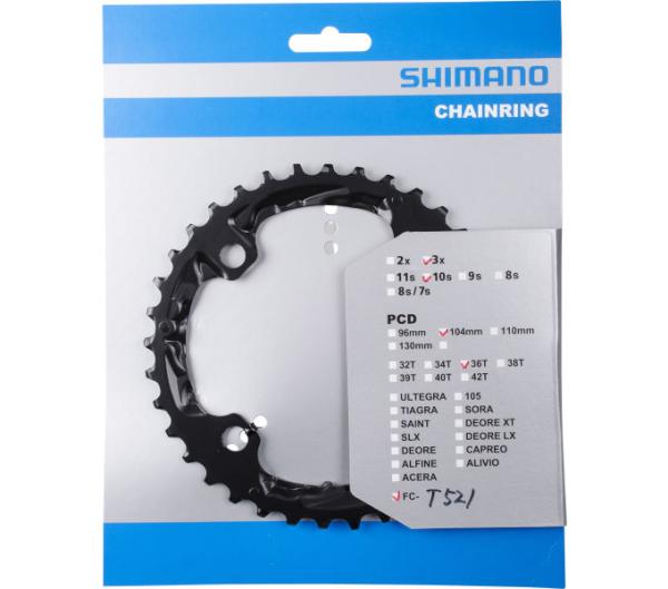 SHIMANO Kettenblatt FC-T521 36 Zähne