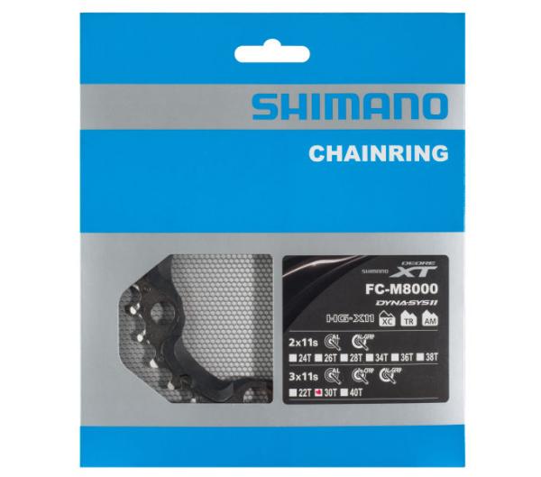 SHIMANO Kettenblatt DEORE XT FC-M8000 30 Zähne