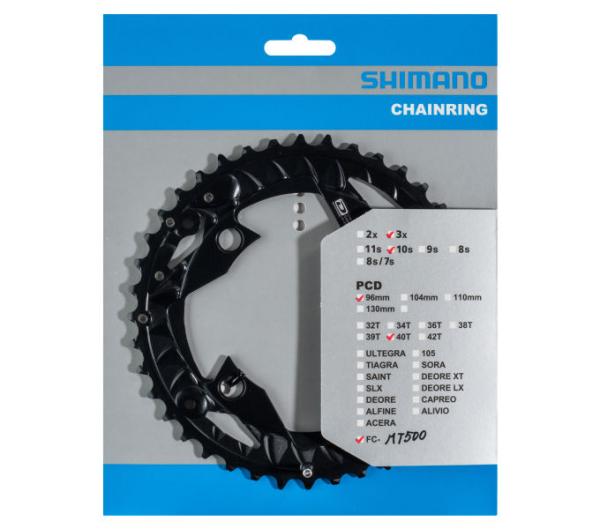 SHIMANO Kettenblatt FC-MT500 40 Zähne