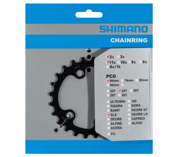 SHIMANO Kettenblatt SLX FC-M7000-11 24 Zähne