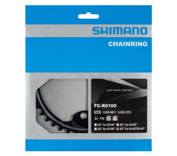 SHIMANO Kettenblatt DURA-ACE FC-R9100 42 Zähne