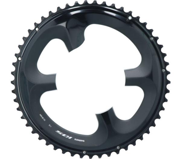 SHIMANO Kettenblatt 105 FC-R7000 53 Zähne Schwarz