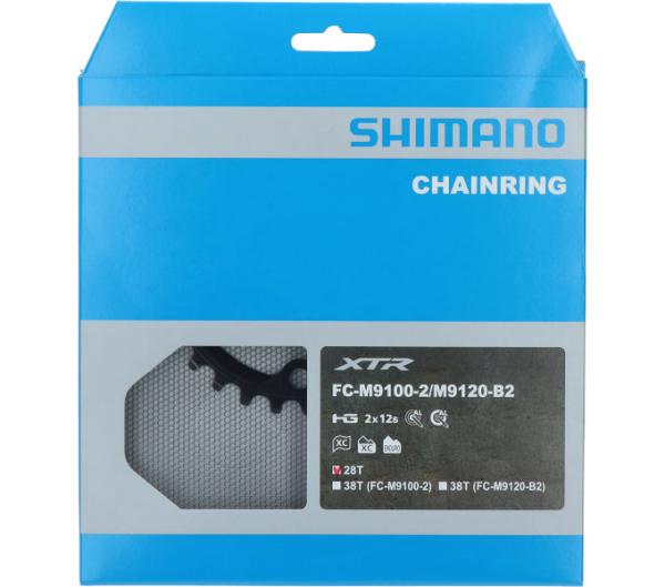 SHIMANO Kettenblatt XTR FC-M9100, FC-M9120 28 Zähne