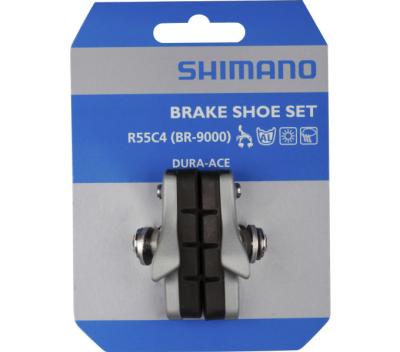 SHIMANO Bremsschuh R55C4 105 Cartridge BR-R7000 1 Paar Für Alufelge Silber Produktbild 1