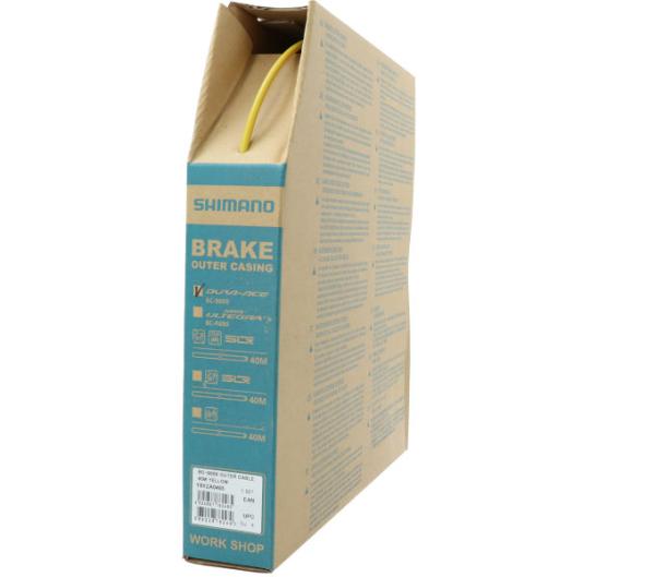 SHIMANO Bremszugaußenhülle DURA-ACE BC-9000 40 m Gelb